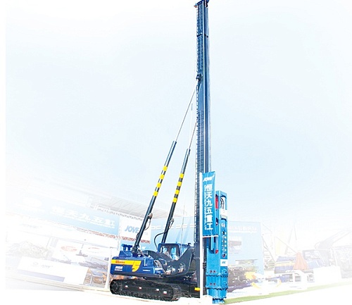 Гидравлический многофункциональный свайный копер JVUR50  Гидравлический многофункциональный свайный копер JVUR50